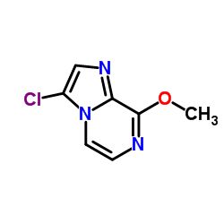 3-Chloro-8-methoxyimidazo[1,2-a]pyrazine Structure