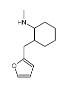 2-(furan-2-ylmethyl)-N-methylcyclohexanamine Structure
