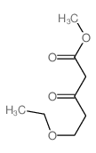 Pentanoic acid,5-ethoxy-3-oxo-, methyl ester Structure