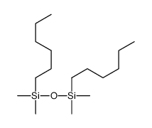 hexyl-[hexyl(dimethyl)silyl]oxy-dimethylsilane Structure