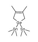 3,4-dimethyl-1,1-bis(trimethylstannyl)-2,5-dihydro-1H-germole Structure