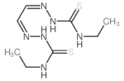 3-ethyl-1-[2-(ethylthiocarbamoylhydrazinylidene)ethylideneamino]thiourea picture