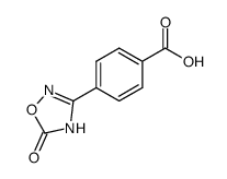 4-(5-oxo-4,5-dihydro-1,2,4-oxadiazol-3-yl)benzoic acid结构式