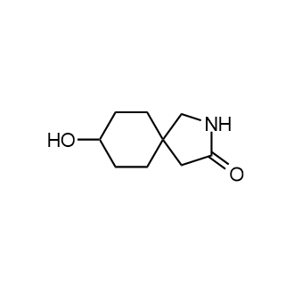 8-Hydroxy-2-azaspiro[4.5]Decan-3-one Structure