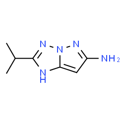 1H-Pyrazolo[1,5-b][1,2,4]triazol-6-amine,2-(1-methylethyl)-(9CI) structure