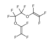 1,1,2,2-tetrafluoro-1,2-bis(1,2,2-trifluoroethenoxy)ethane结构式