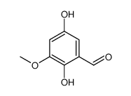 2,5-dihydroxy-3-methoxybenzaldehyde Structure