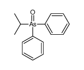 [phenyl(propan-2-yl)arsoryl]benzene结构式