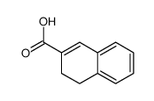 3,4-dihydronaphthalene-2-carboxylic acid结构式