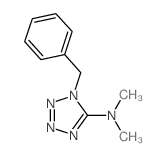 1H-Tetrazol-5-amine,N,N-dimethyl-1-(phenylmethyl)-结构式
