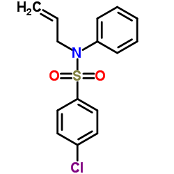 N-Allyl-4-chloro-N-phenylbenzenesulfonamide结构式