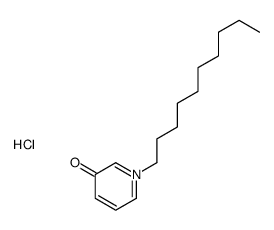 1-decylpyridin-1-ium-3-ol,chloride结构式