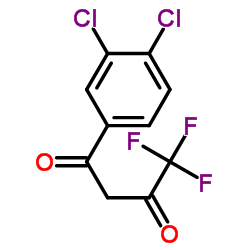 1-(3,4-二氯苯基)-4,4,4-三氟-1,3-丁二酮图片