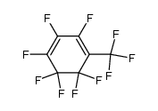 1,2,3,5,5,6,6-heptafluoro-4-(trifluoromethyl)-1,3-cyclohexadiene Structure