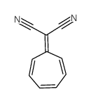 Propanedinitrile,2-(2,4,6-cycloheptatrien-1-ylidene)- Structure