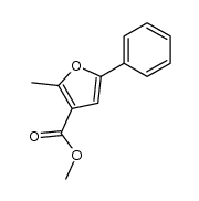 methyl 2-methyl-5-phenylfuran-3-carboxylate Structure