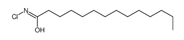 N-chlorotetradecanamide structure