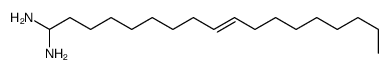 (Z)-octadec-9-ene-1,1-diamine Structure