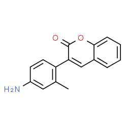 3-(4-Amino-2-methyl-phenyl)-chromen-2-one Structure