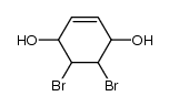 2,3-dibromocyclohex-5-ene-1,4-diol Structure