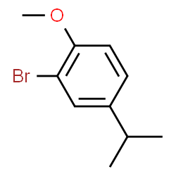 2-Bromo-4-isopropylanisole结构式
