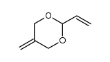 5-methylene-2-vinyl-[1,3]dioxane Structure