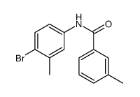 N-(4-Bromo-3-methylphenyl)-3-methylbenzamide Structure
