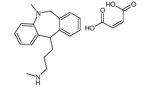 (E)-but-2-enedioic acid,N-methyl-3-(5-methyl-6,11-dihydrobenzo[c][1]benzazepin-11-yl)propan-1-amine Structure