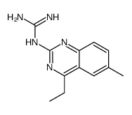 2-(4-ethyl-6-methylquinazolin-2-yl)guanidine结构式