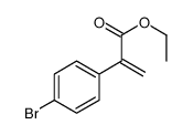 ETHYL 2-(4-BROMOPHENYL)ACRYLATE structure