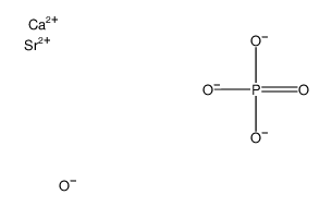 phosphoric acid, calcium strontium salt Structure