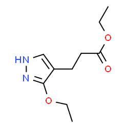 1H-Pyrazole-4-propanoicacid,3-ethoxy-,ethylester(9CI)结构式