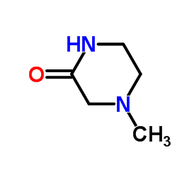 1-甲基-3-氧代哌嗪结构式