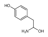 Benzeneethanol, alpha-amino-4-hydroxy- (9CI) structure
