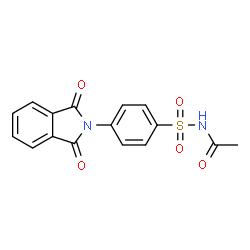 N-{[4-(1,3-Dioxo-1,3-dihydro-2H-isoindol-2-yl)phenyl]sulfonyl}acetamide Structure