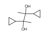 meso-2,3-dicyclopropyl-2,3-butanediol结构式