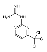 2-[4-(trichloromethyl)pyrimidin-2-yl]guanidine结构式