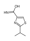 2-Isopropylthiazole-4-carboxamide Structure