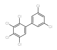 2,3,3',4,5,5'-Hexachlorobiphenyl Structure