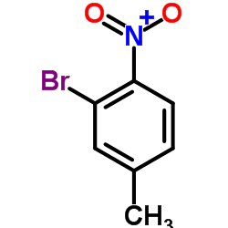 2-Bromo-4-methyl-1-nitrobenzene structure