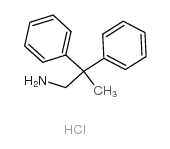2,2-联苯基丙基胺盐酸盐结构式
