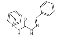 Carbonic dihydrazide,2,2'-bis(phenylmethylene)- structure