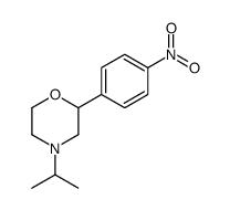 2-(4-nitrophenyl)-4-propan-2-ylmorpholine Structure