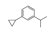 1-cyclopropyl-3-propan-2-ylbenzene Structure