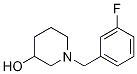 1-(3-fluorobenzyl)piperidin-3-ol Structure
