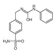 1-phenyl-3-[(4-sulfamoylphenyl)methyl]urea结构式