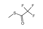 S-methyl 2,2,2-trifluoroacetylthioate Structure