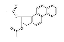 [(15S,16R)-15-acetyloxy-16,17-dihydro-15H-cyclopenta[a]phenanthren-16-yl] acetate结构式