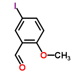 5-Iodo-2-methoxybenzaldehyde structure