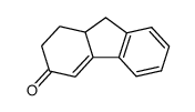 1,2,9,9a-tetrahydro-fluoren-3-one结构式